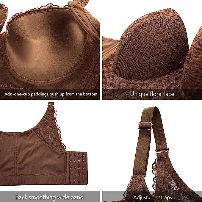FallSweet Push Up Bra - Longline Bralette