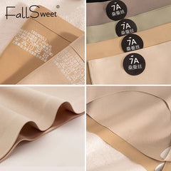 FallSweet 6PCS Seamless Silk Panties Set