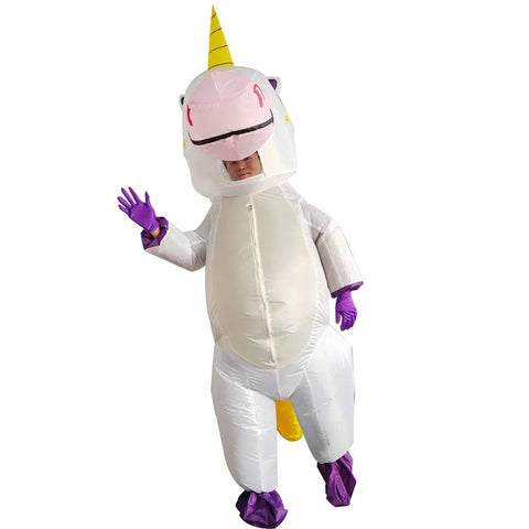 Cute Unicorn Inflatable Costume for Parties