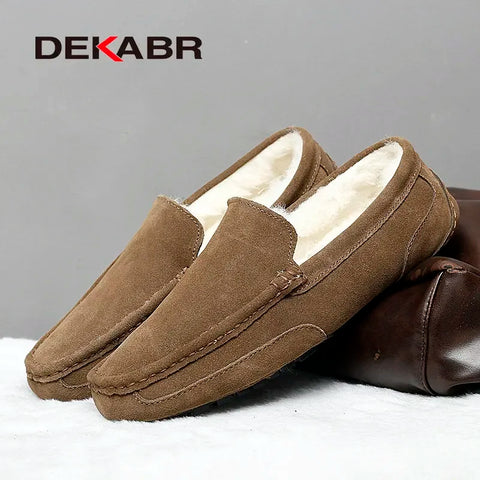 DEKABR Heren Loafers - Instappers van Echt Leer