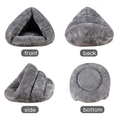 Cozy Plush Dog Bed – Perfect Small and Medium Pet Furniture for Dogs and Cats