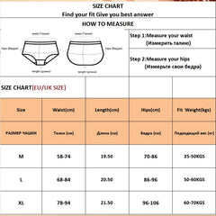 FINETOO 3PCS Women's Cotton Panties Set