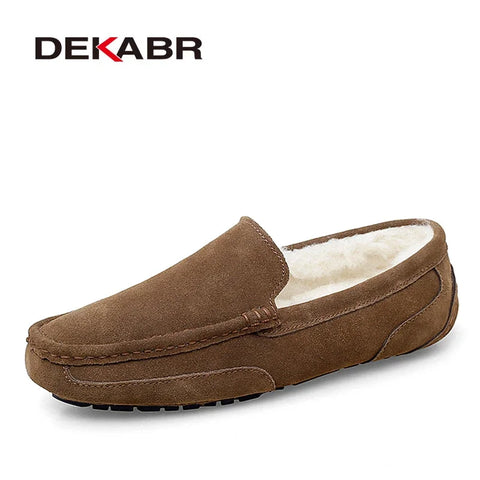 DEKABR Heren Loafers - Instappers van Echt Leer