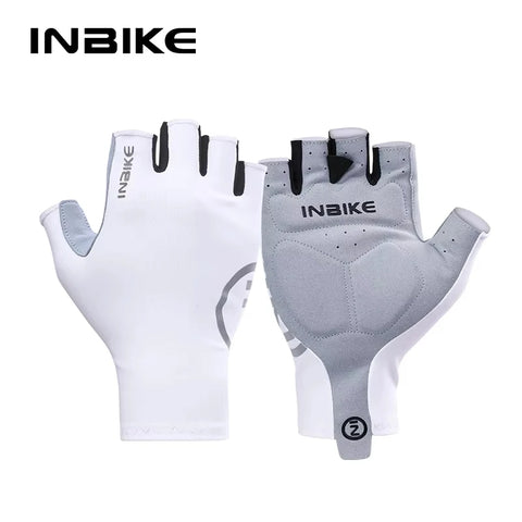 INBIKE Dames Zomer Fiets Handschoenen - Gevoerde Halfvinger MTB &amp; Racefiets Accessoires