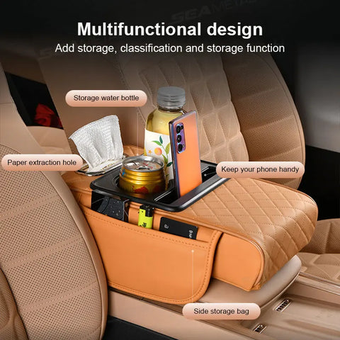 SEAMETAL Car Arm Rest Box Pad