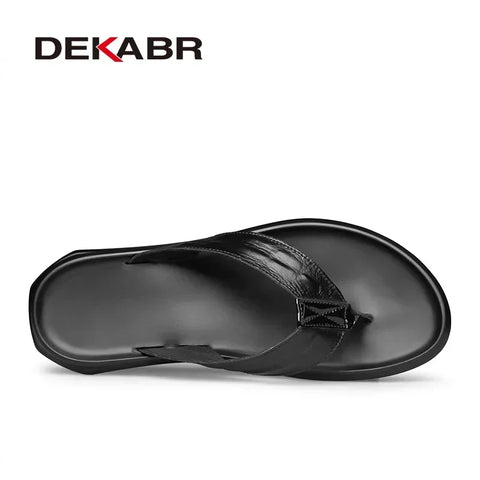 DEKABR Bequeme Sommer-Flip-Flops für Herren 