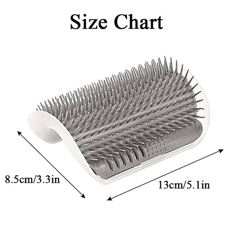 Cat Scratcher Massager - Multi-Functional Grooming Tool for Cats and Dogs