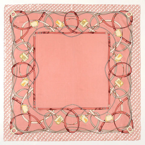 Elegant Silk Square Scarf for Women