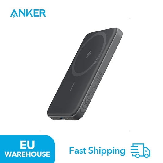 Anker 621 MagGo 5000mAh Power Bank – Magnetic Wireless with USB-C Cable