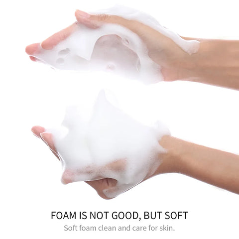 Rice Raw Pulp Facial Cleanser Foam - Zachte en voedende reiniger voor een stralende huid