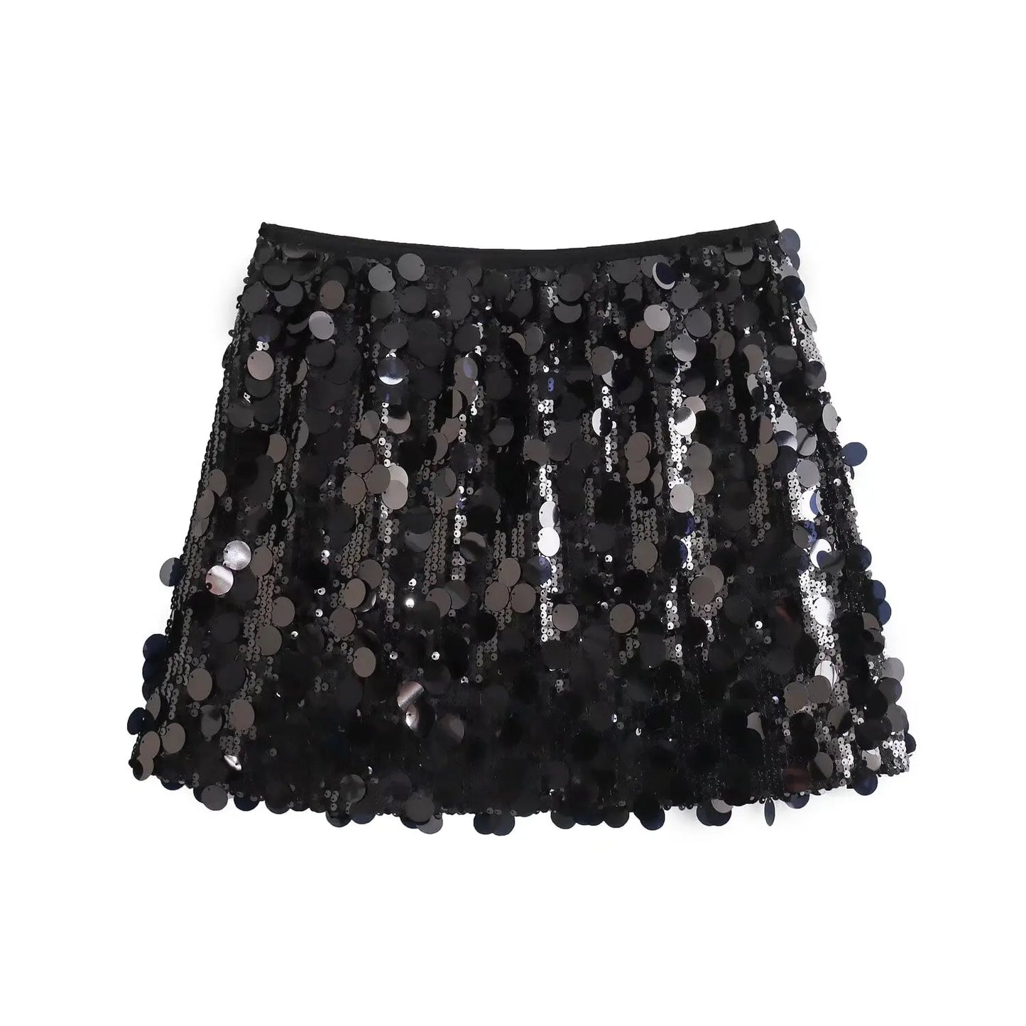 MUJER Sequin Mini Skirt - Luxury High Waist Fashion Skirts for Women