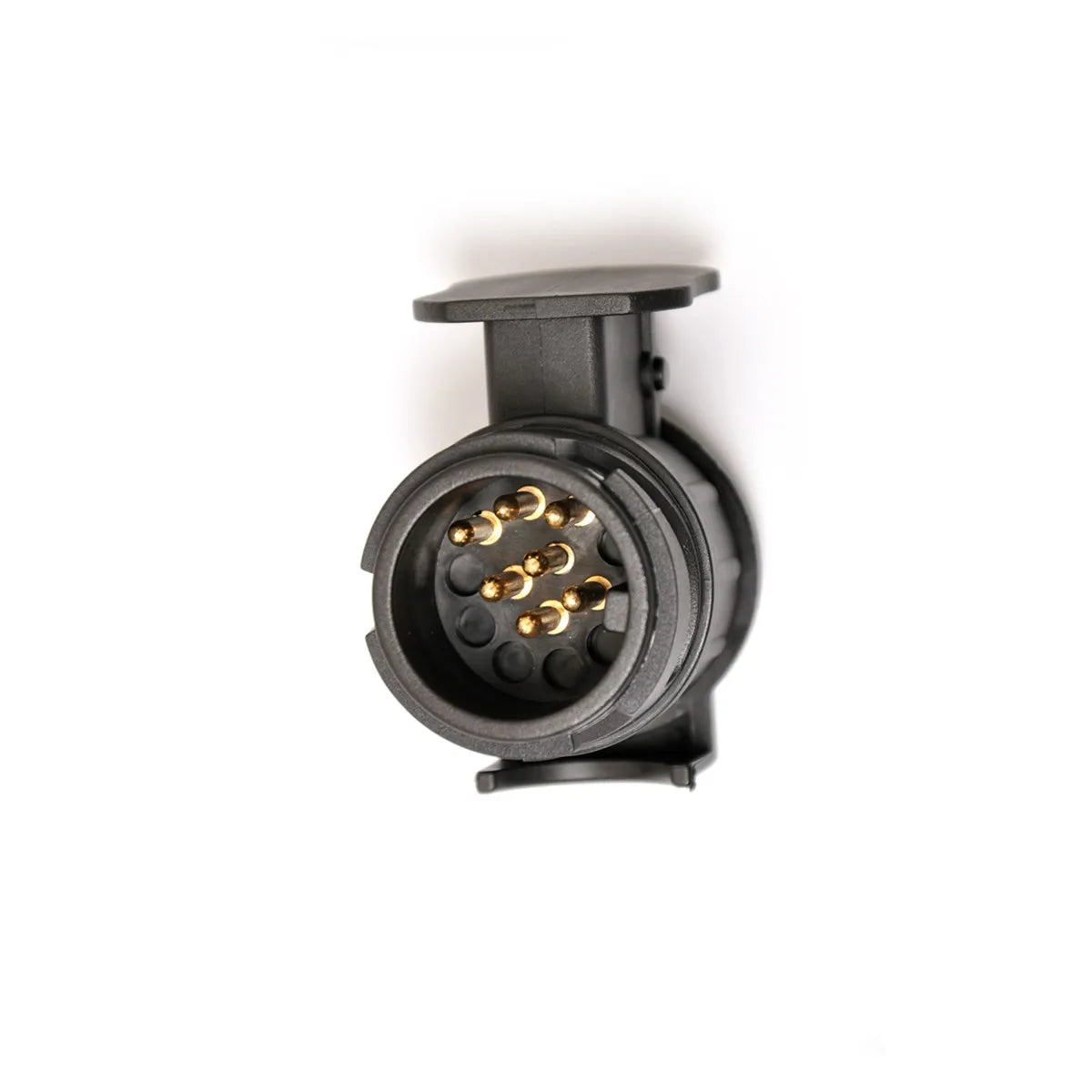 Durable 13 To 7 Pin Plug Adapter Trailer Connector - Waterproof 12V Towbar Towing Solution