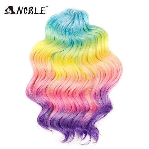 Noble Hair 16" Synthetic Twist Crochet Curly Hair Extensions