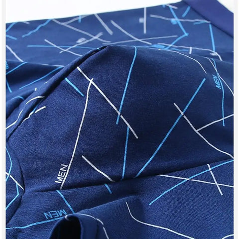 6Pcs Men's Sexy Underwear Boxers - Comfortable Fashion Trunks