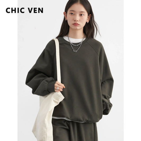 CHIC VEN Women Sweatshirts & Pants Set