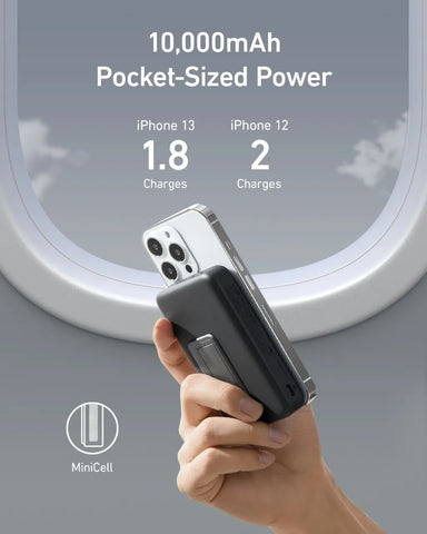 Anker 633 Magnetic Power Bank – 10000mAh Foldable MagSafe-Compatible