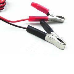 Car Battery Terminal Clip-on Cigarette Lighter Power Socket Adapter for 12V Camping and Christmas
