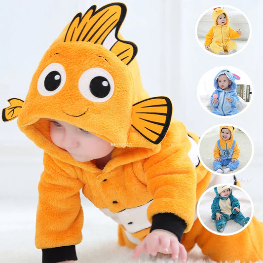 Nemo Infant Baby Rompers for Boys and Girls
