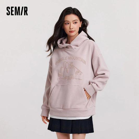 Semir Mid-Length Patterned Sweater for Women