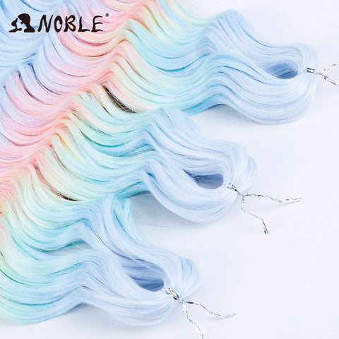 Noble Synthetic Hair Water Wave Twist Crochet Hair Extensions