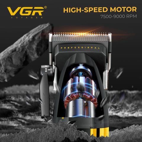 VGR 285 new hair clipper with personalized and cool body, powerful hair trimmer, multifunctional hair clipper, personal protecti