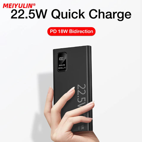 20000mAh Power Bank – 22.5W USB-C Fast Charger