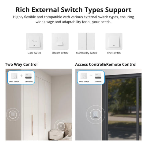 SONOFF ZBMINIR2 Extreme Zigbee Smart Switch