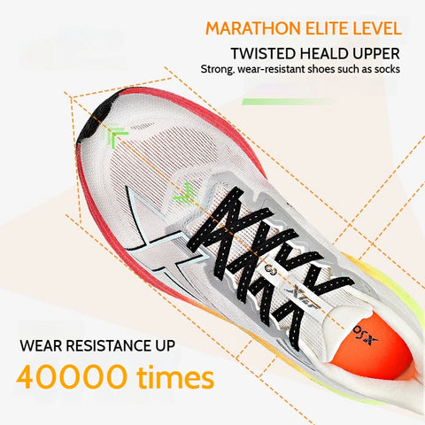 Xtep Women Running Shoes 2000km 3.0 - Lightweight Cushioned Training Sneakers