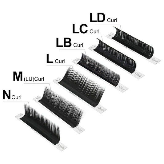 NAGARAKU Synthetic Mink Eyelashes – Individual Eyelash Extensions for a Natural Look