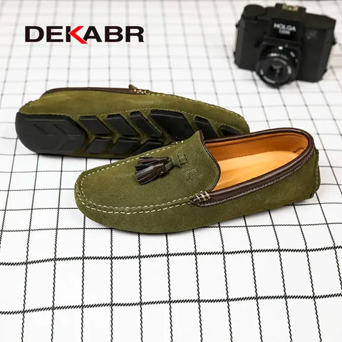 DEKABR Echte leren herenschoenen
