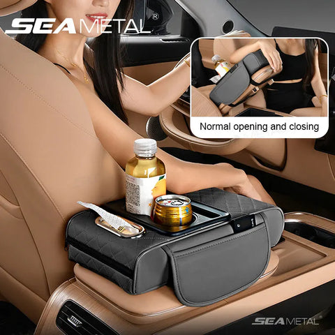 SEAMETAL Car Arm Rest Box Pad