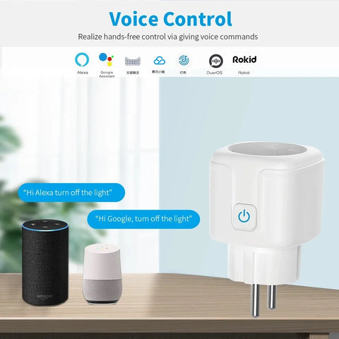 Tuya Smart Socket EU16A/20A Wifi Smart Plug