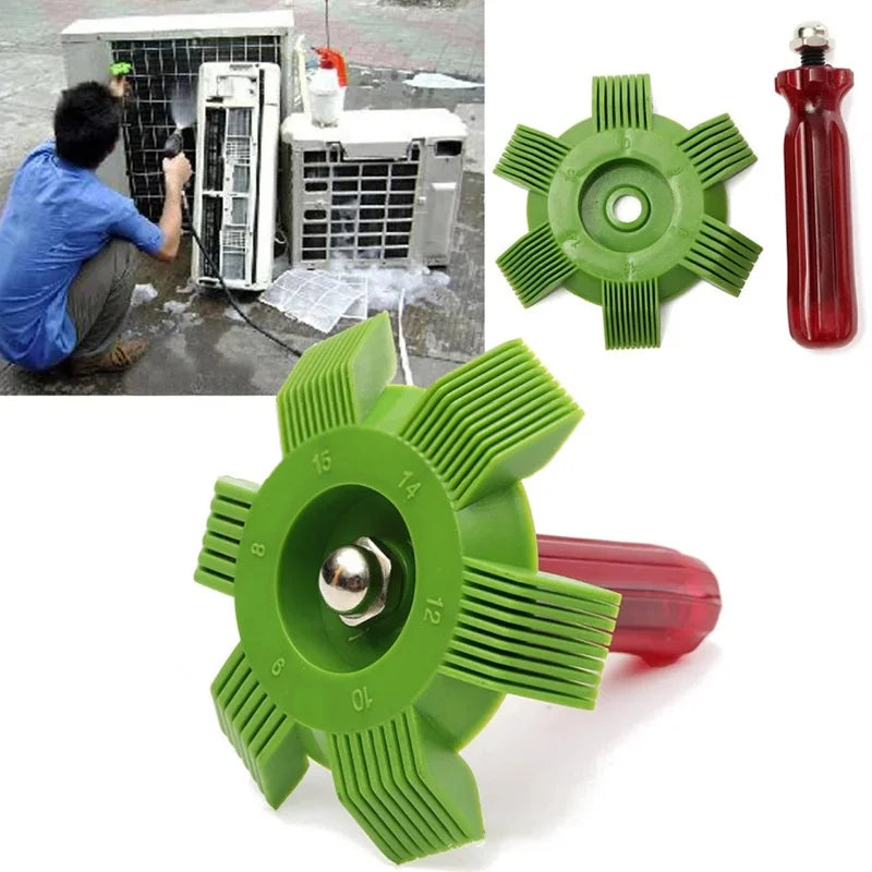 Universal Radiator Fin Repair Comb - AC Cleaning Tool for Optimal Airflow