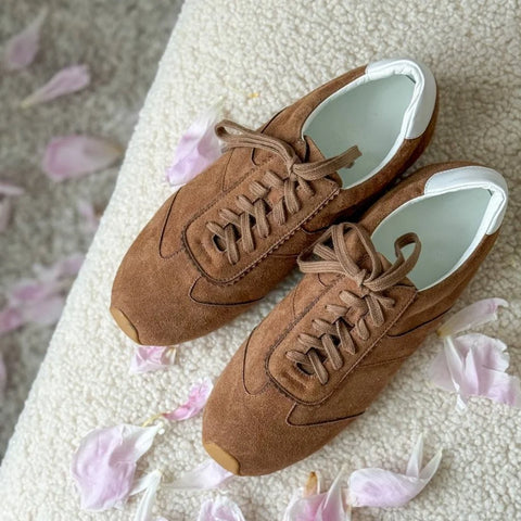 FEDONAS 2025 Kwalitatieve Suède Sneakers voor Dames