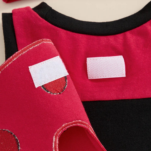 4-Piece Ladybug Costume Set for Newborns