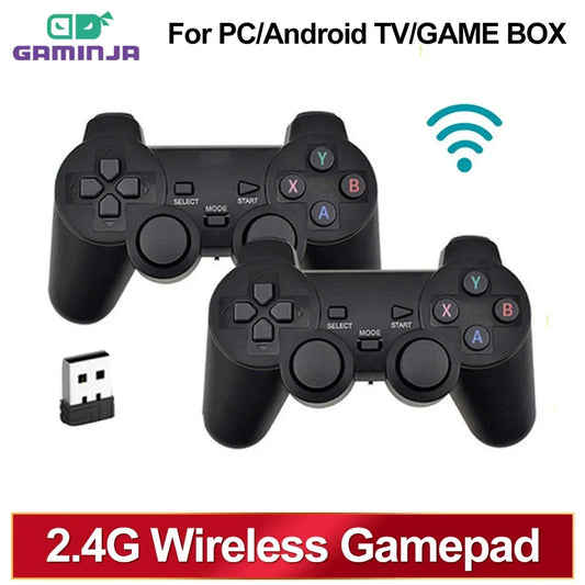 GAMINJA 2.4GHz Wireless Gamepad - No Delay Controller