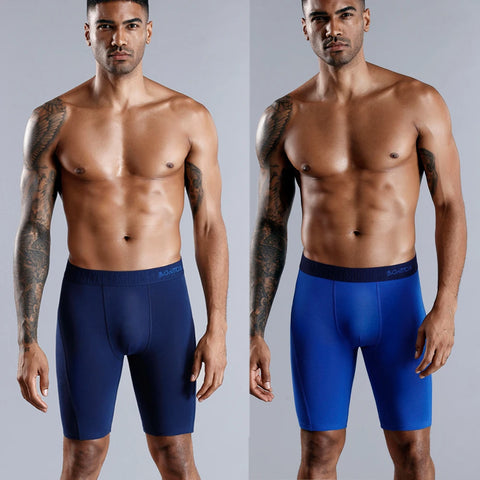 4 stuks Plus Size Lange Boxers voor Heren