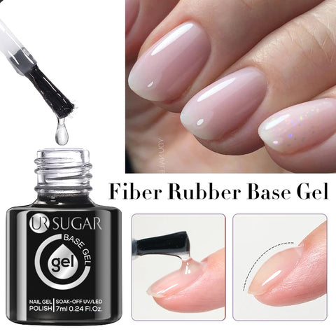 UR SUGAR 7ML Fiber Rubber Base Gel