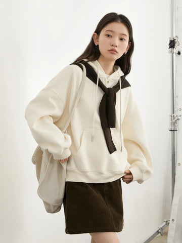 CHIC VEN Dames Casual Sweatshirt met Capuchon
