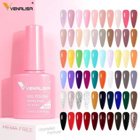 Venalisa 7.5ml Nail Gel Polish - 60 Colors Hema Free