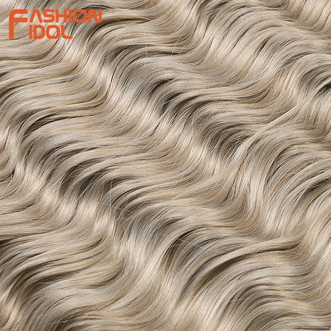 Fashion Idol 24Inch Crochet Hair Synthetic Water Wave Extensions