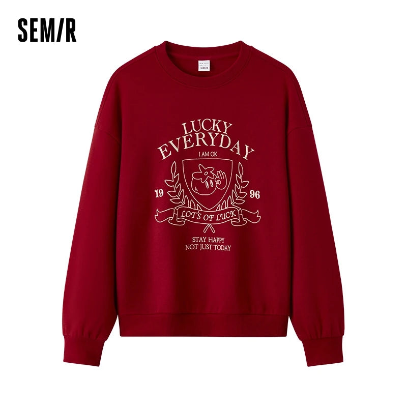 Semir Women’s Embroidered Sweatshirt - Fashionable Pullover