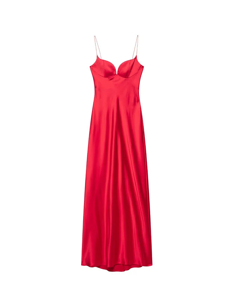 TFMLN 2025 Fashion Ladies Sexy Sling Dress