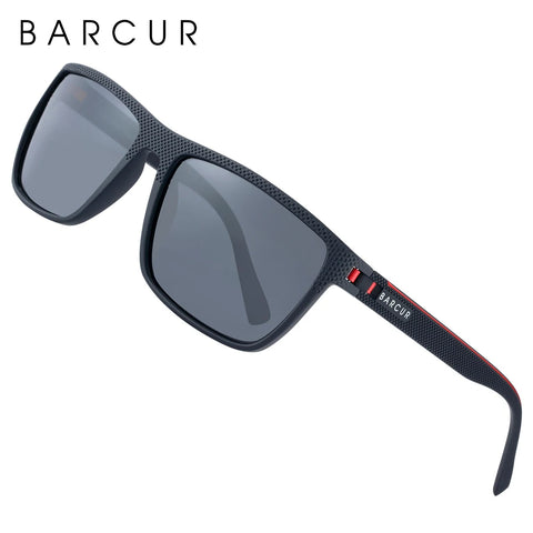 BARCUR TR90 gepolariseerde sportzonnebril – lichtgewicht UV400 unisex zonnebril voor vissen en reizen