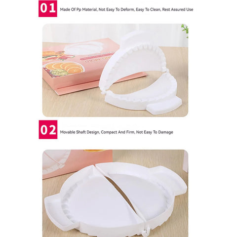 JJYY Upgrade DIY Dumpling Mold - Keukengebakmaker voor perfecte dumplings 