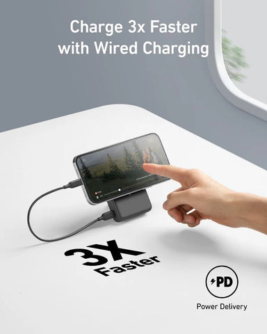 Anker 633 Magnetic Power Bank – 10000mAh Foldable MagSafe-Compatible