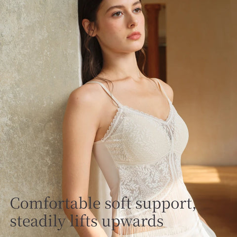 SUJIIN Sexy kanten camisole tanktops voor vrouwen 
