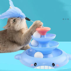 Self-Amusement Cat Turntable Toy