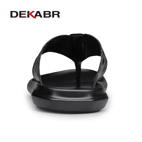 DEKABR Bequeme Sommer-Flip-Flops für Herren 
