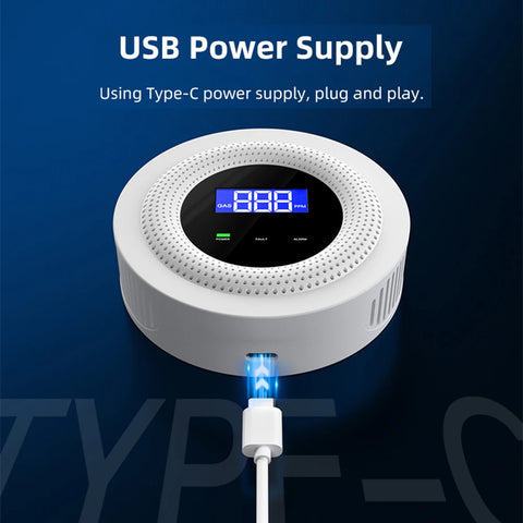 Tuya WiFi Combustible Gas Leak Sensor